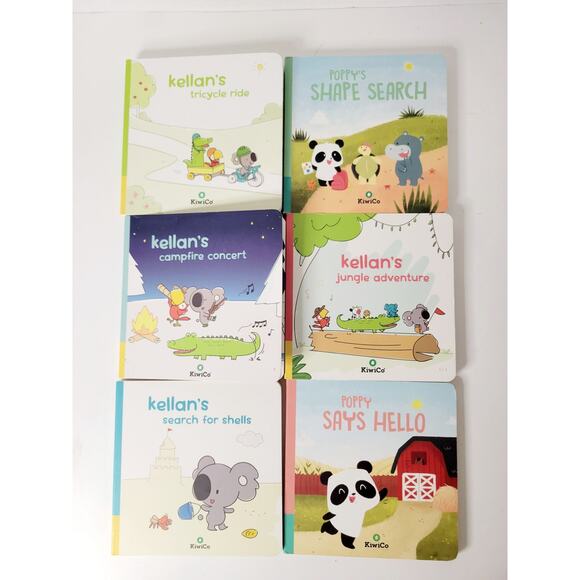 KiwiCo Book‎ Lot – Set of 6 Storybooks – STEM-Inspired Early Learning - Picture 1 of 3